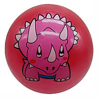 Дитячий М'ячик "Динозаврик" RB2202 гумовий, 60 грам (Червоний) від LamaToys