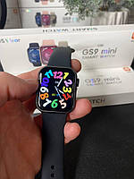 Смарт часы GS9 mini, Smart Watch 9 серии 41 mm, украинское меню, звонки и сообщения, фиксаторы для ремешка