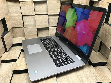 Б/в Ноутбук Б-клас Dell Inspiron 17-7778 17.3" 1920x1080 Touch| i7-6500U| 8GB RAM| 480GB SSD| 940MX 2GB, фото 1