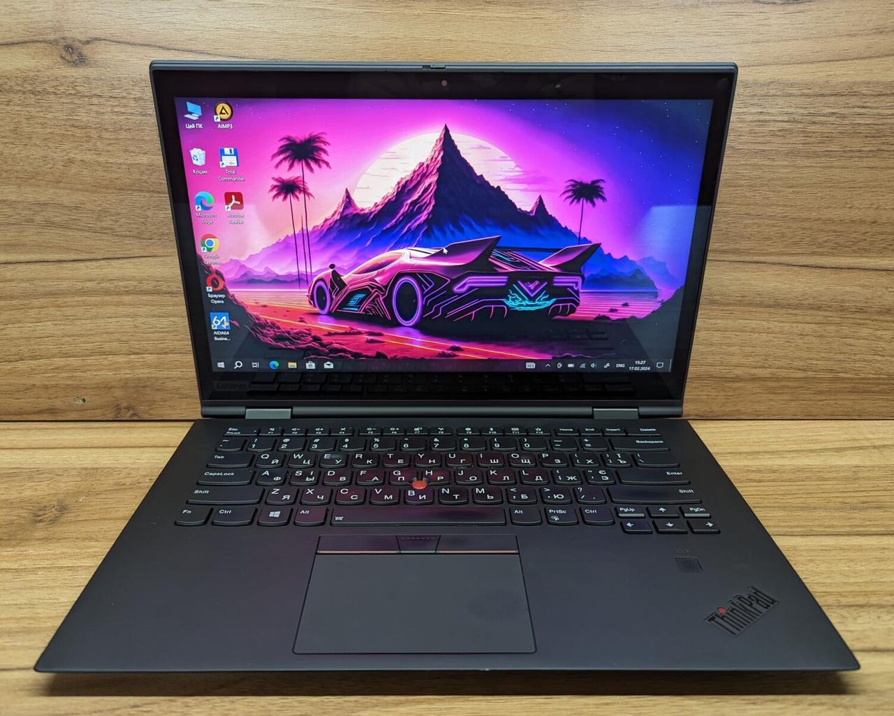 Б/в Ноутбук Lenovo ThinkPad X1 Yoga 3rd 14" 1920x1080 Touch| i5-8350U| 16GB RAM| 256GB SSD| UHD 620