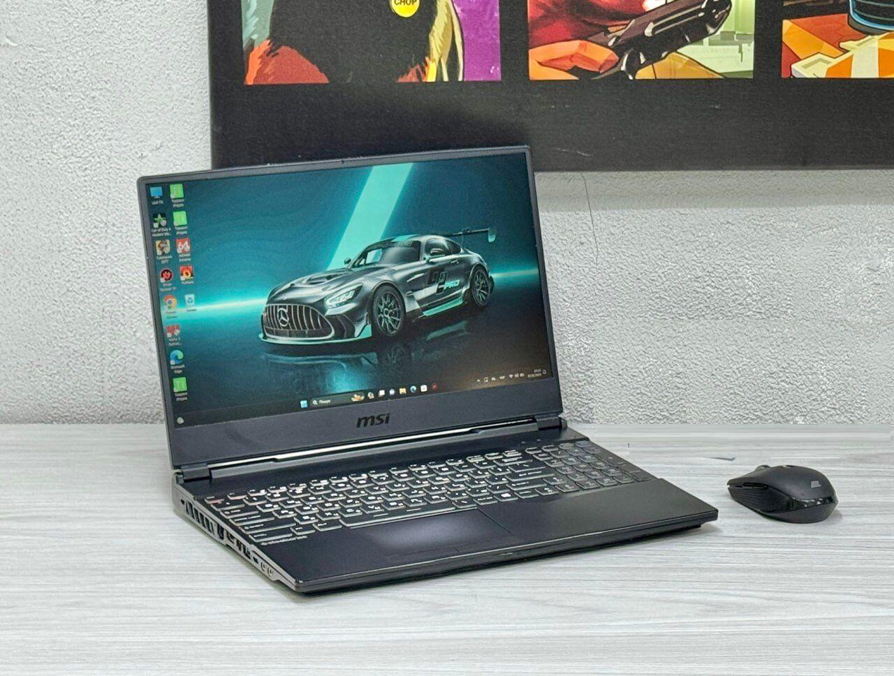Б/в Ігровий ноутбук Б-клас MSI GL65 Leopard 15.6" 1920x1080| i7-10750H| 16GB RAM| 1000GB SSD| RTX 2070 8GB