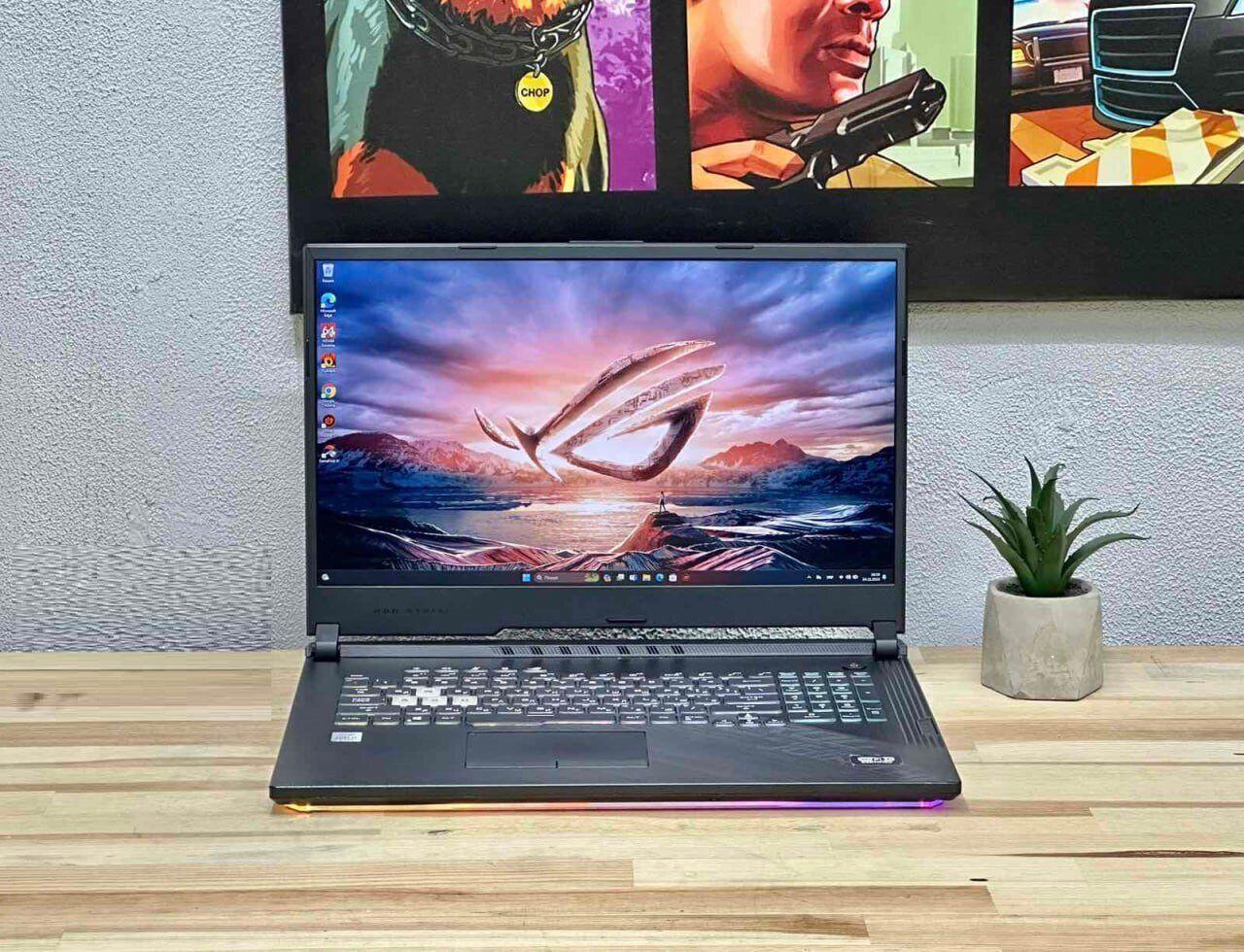 Б/в Ігровий ноутбук Asus ROG Strix G17 G712L 17.3" 1920x1080| i7-10750H| 16GB RAM| 1000GB SSD| RTX 2070 8GB