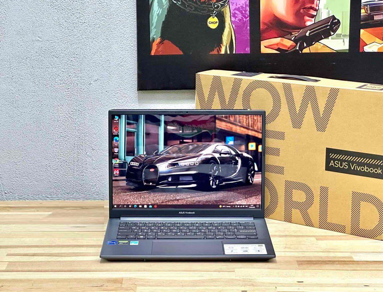 Новий ноутбук Asus Vivobook K3400PH 14" 2880x1800| Core i5-11300H| 8 GB RAM| 512 GB SSD| GeForce GTX 1650 6GB