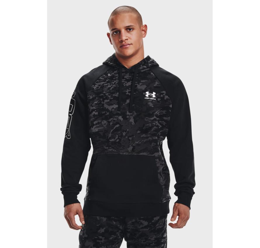 Худі (утепл.) чоловічий Under Armour RIVAL FLC CAMO SCRIPT HD