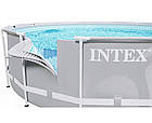 Каркасний басейн Intex 26710 Prіsm Frame (366х76 см) круглий, фото 3