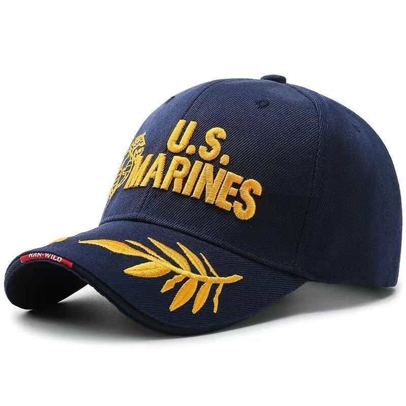 Чоловіча бейсболка Narason темно-синя з лого U.S Marines