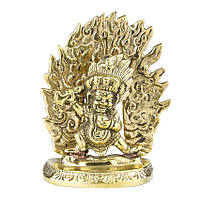 Статуя HandiCraft Махакалы тиб. Бернаг Чен Бронза Непал 9 см (26760) LD, код: 7661180