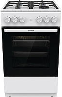 Gorenje Плита газова, 70л, 50x60см, чавун, білий