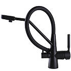 Змішувач для кухні на дві води GLOBUS LUX LAZER GLLR-0800-10-01 000024671 чорний латунь 158978, фото 7