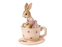 Статуэтка Lefard Lapin Купание в цветах 11.5 см Разноцветный (AL186510) LD, код: 7887602