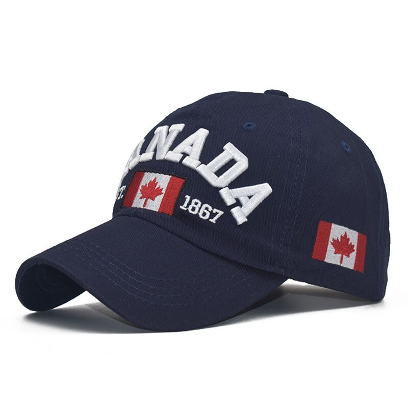 Міська бейсболка Narason темно-синя з лого Canada