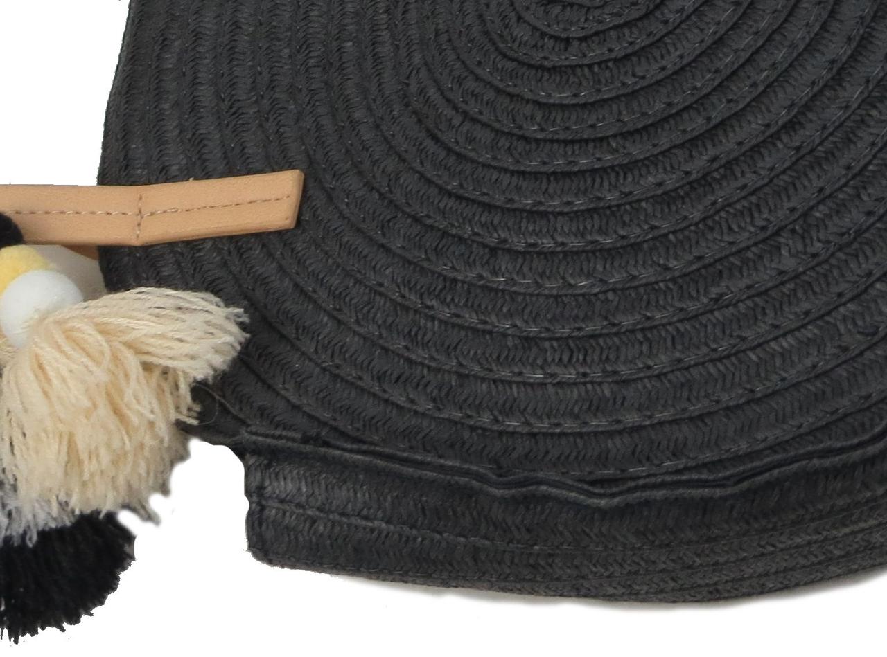 Экологическая женская соломенная плетенная сумка Esmara Черный (IAN311091 black) LD, код: 7730846 - фото 6 - id-p2112931087