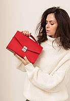 Женская кожаная сумка-кроссбоди Lola красная BlankNote LD, код: 8132126