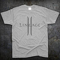 Футболка Fruit of the Loom Логотип Линейдж 2 Logo Lineage 2 Серый S (1269640), 7584407 - 954