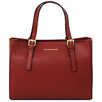 Женская кожаная сумка Tuscany AURA TL141434 Красный ZR, код: 7728900