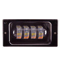 Фары LED ближнє світло ВАЗ 2110-60W 4линзы, біла/жовта 60/60W p