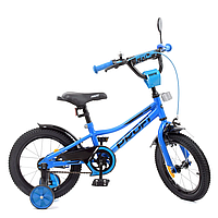 Велосипед детский PROF1 Y14223-1 14 дюймов, синий от EgorKa
