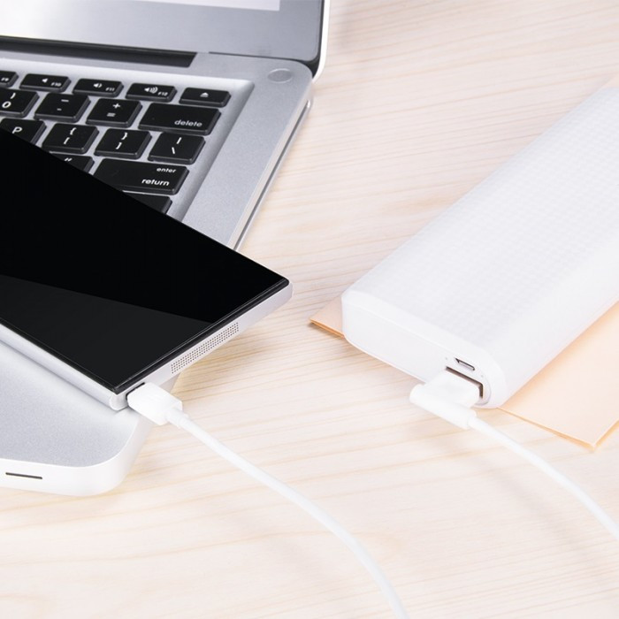 Кабель для зарядки телефона USB - micro USB HOCO UPM10 L образный Белый - фото 5 - id-p2112975131