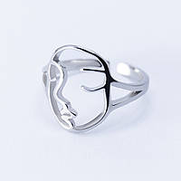 Кольцо серебряное Infini родированное k2-55 16,5 LD, код: 7352240