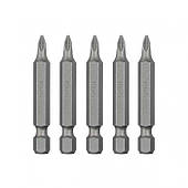 Комплект викруткових насадок PZ1 1/4"*50 мм, ACR, S2, пак. 5ед., STORM INTERTOOL VT-0203