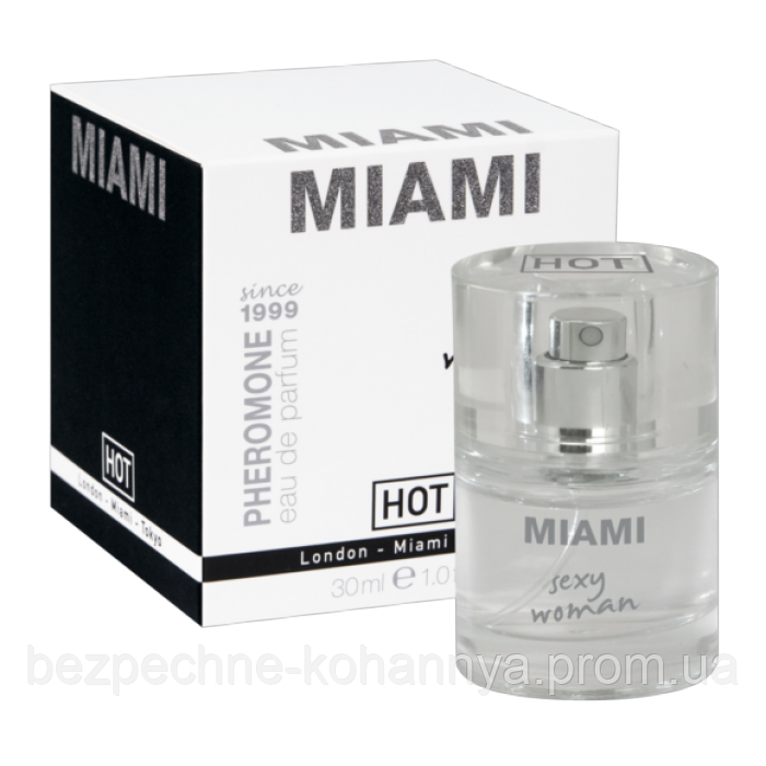 Духи з феромонами жіночі HOT Pheromone Perfume MIAMI woman 30 мл