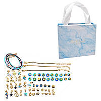 Набор для создания браслетов Pandora THE BEST GOLD(Blue) с подвесками от EgorKa
