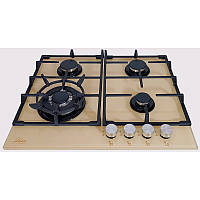 Варильна поверхня газ кремового кольору слонова кістка, чотири функціональні конфорки Luxor EG 740 Німеччина