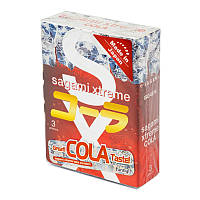 Упаковка 3шт Sagami Xtreme Cola