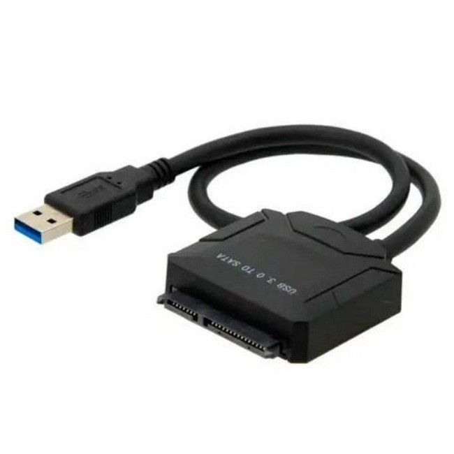 Переходник на жесткий диск USB 3.0 - SATA 2.5 3.5 HDD SSD до 5Гбит с с БП N KN, код: 8200851 - фото 1 - id-p2113034117