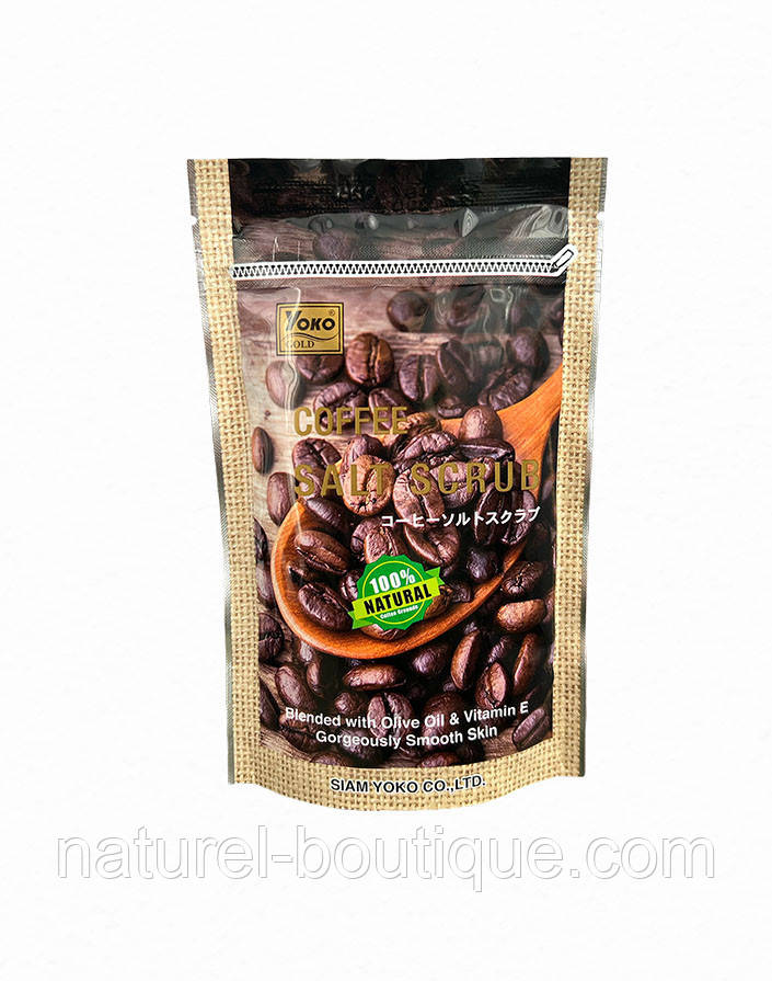 Скраб-сіль для тіла Yoko Gold Coffee Salt, фото 1
