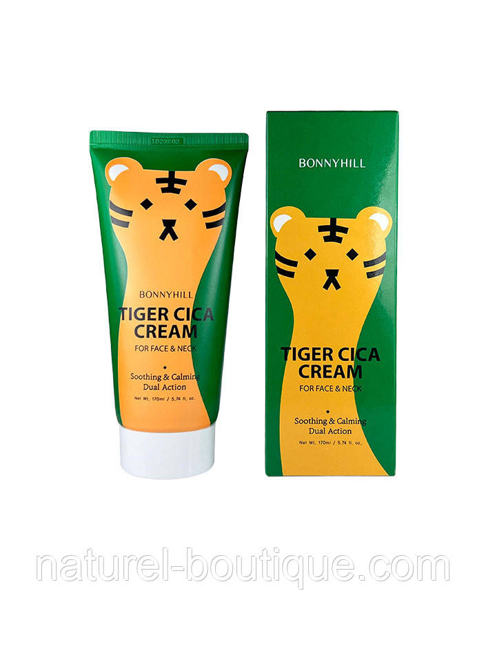 Крем BONNYHILL для обличчя та шиї Tiger Cica з центелою азійською 170 мл, фото 1