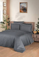 Постіль La Romano Premium Satin Lucca Grey, Євро, 200х220, 240х260, 50х70-2шт і 70х70-2шт