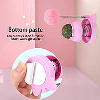 Котяча м'ята іграшка смаколик лизун для котів з іграшкою - помаранчева, фото 2