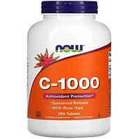 Vitamin C-1000мг RH SR Now Foods (250 таблеток)