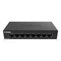 Коммутатор D-Link DGS-1008D/E 8х10/100/1000Мбит/с Gigabit Ethernet неуправляемый