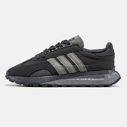 Чоловічі Кросівки Adidas Retropy E5 Dark Grey / Адідас Ретропі Е5 Темно Сірі, фото 1
