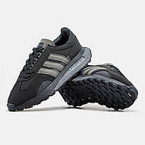 Чоловічі Кросівки Adidas Retropy E5 Dark Grey / Адідас Ретропі Е5 Темно Сірі, фото 6