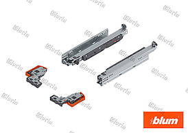 Напрямляючі прихованого монтажу з дотягувачем Movento Blum