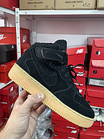 Nike Air Force 1 mid black WINTER 38