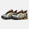 Чоловічі Кросівки Asics Gel-Quantum Kinetic Grey Gold / Асікс Гел-Квантум Кінетик Темно Сірі із Золотистим, фото 7