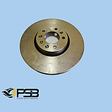 Диск гальмівний передній PEUGEOT 407, 508 I, 508/SW  кт.-2шт."Air Cooled" [PSB Tурция], PSB55209, фото 4