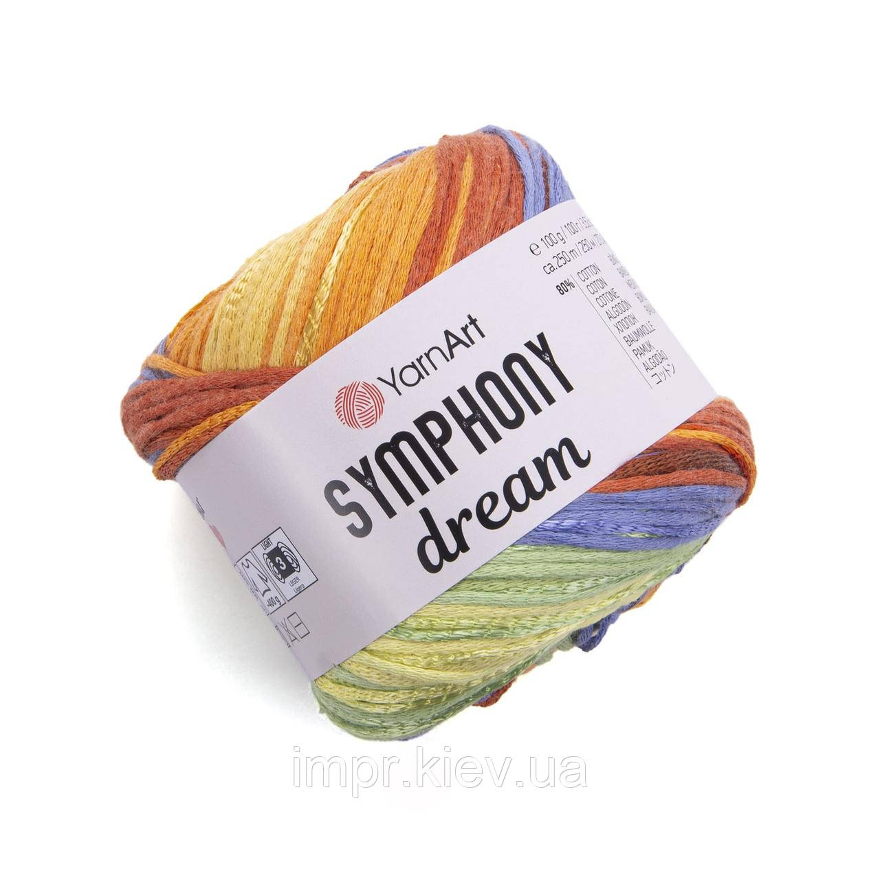 Пряжа YarnArt Symphony Dream 3103