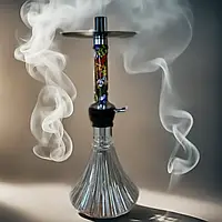 Кальян для курения табака маленький с одной трубкой Garden Shisha 6501