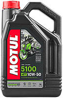 Масло моторное для мотоцикла Motul 5100 4T 10W50, 4л