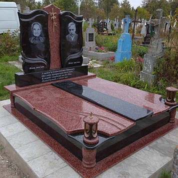 Подвійний пам'ятник для двох 1800*2100