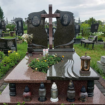 Подвійний пам'ятник для двох 1800*2000