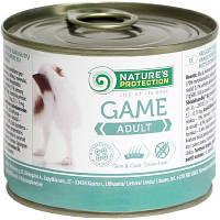 Консервы для собак Nature's Protection Adult Game 200 г (KIK45092) h