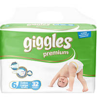 Подгузники Giggles Premium Extra Large 15-30 кг 32 шт (8680131202638) h