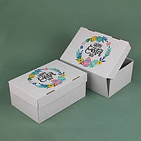 Коробка Пасхальные Яйца 250*170*110 мм Картонная Подарочная Коробка упаковка пасхальный сувенир