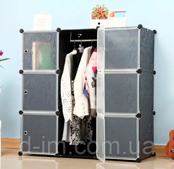 Складной шкаф Storage Cube Cabinet для одежды (4) - фото 1 - id-p1943277329